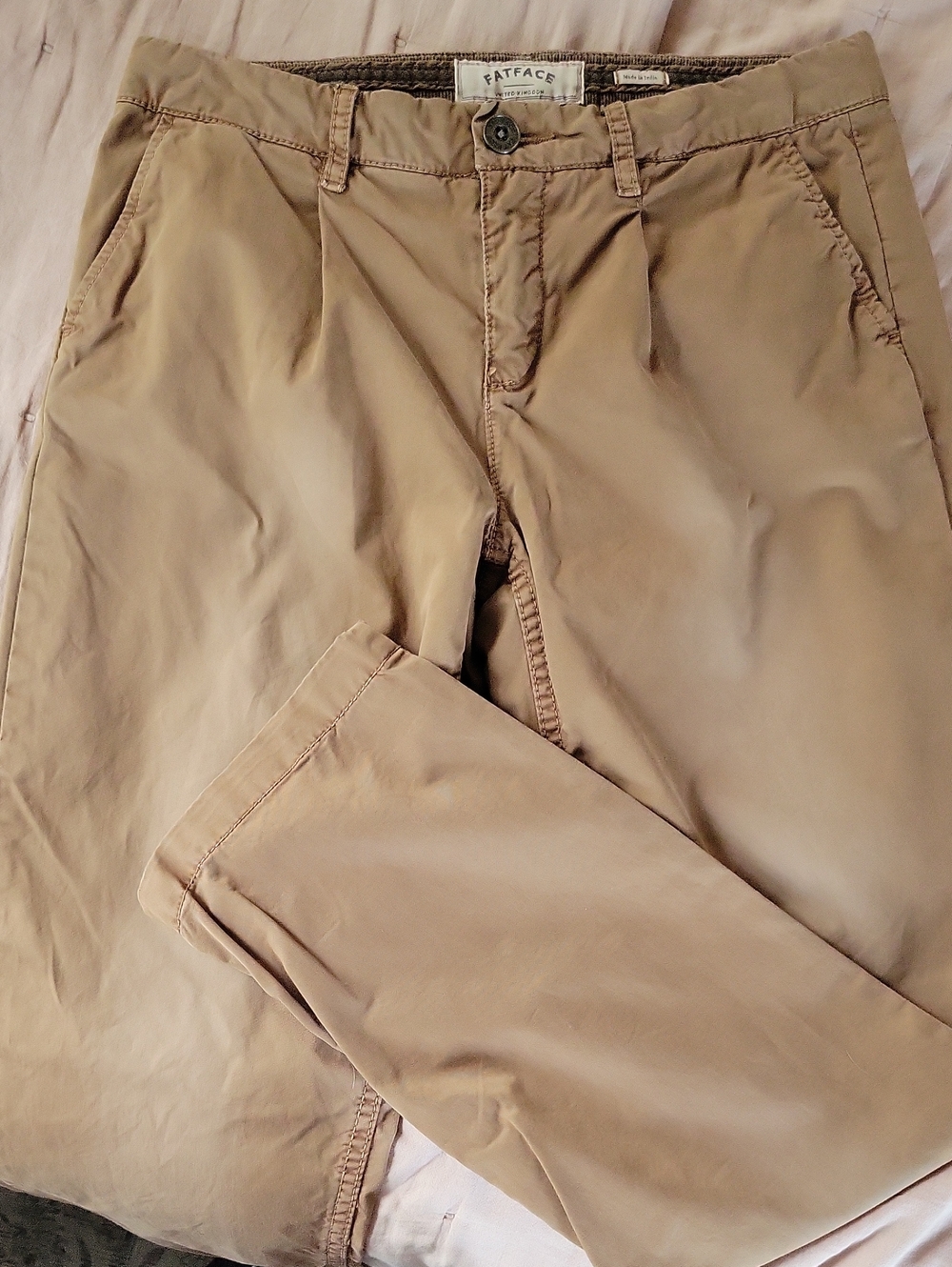 Fat Face Tan Chino Pants